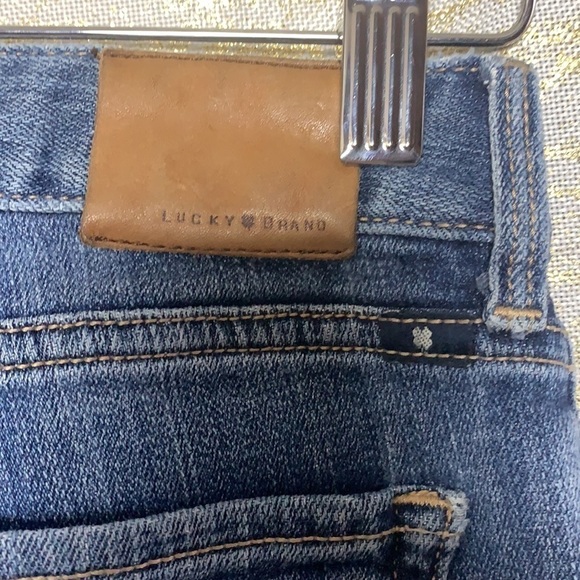 LUCKY Brand Blue Wash Stretch Low Rise Lolita Skinny jeans Size 0/25 - Picture 8 of 14